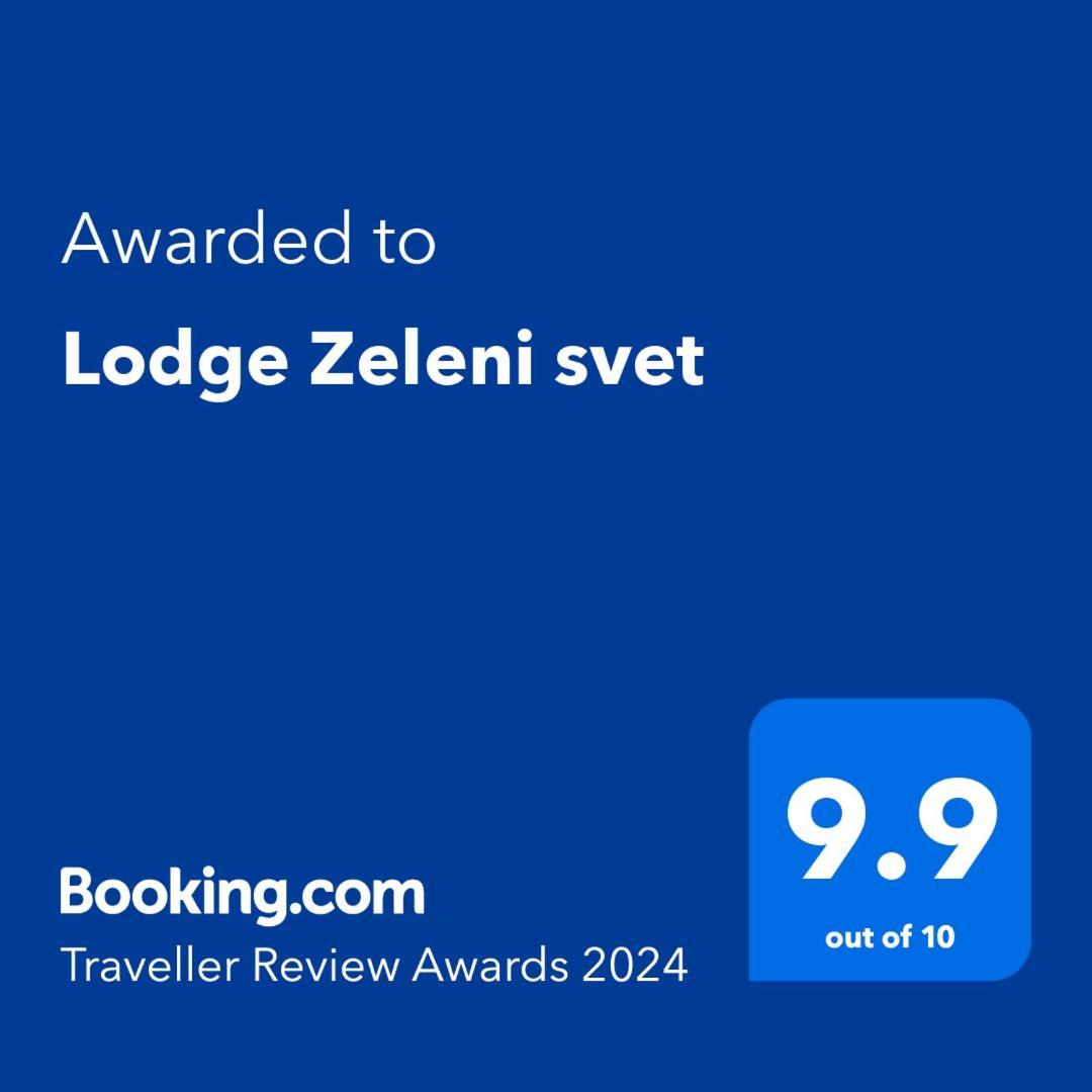 Lodge Zeleni Svet Crni Vrh Kültér fotó